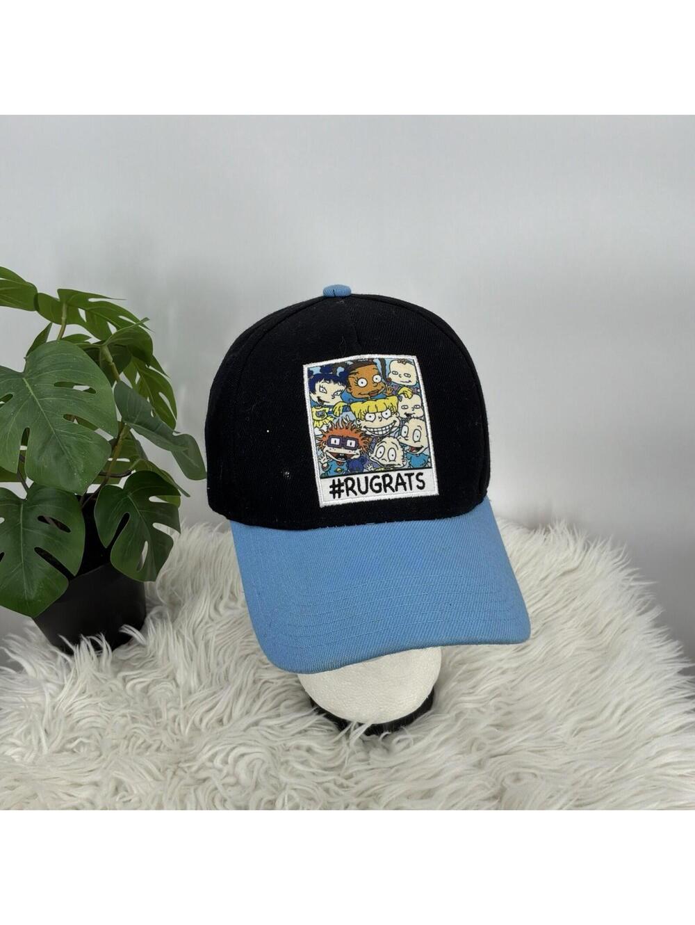 Nickelodeon Rugrats Adjustable Baseball Cap Blue Black
